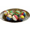 Hand beaded Colorful Balls Decor  NWT