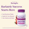 BariMelts Biotin 5000mcg, 90 Fast-Dissolving Tablets (3-Month Supply), Sugar-Free Bariatric Vitamins for Women, Natural Strawberry Flavor​