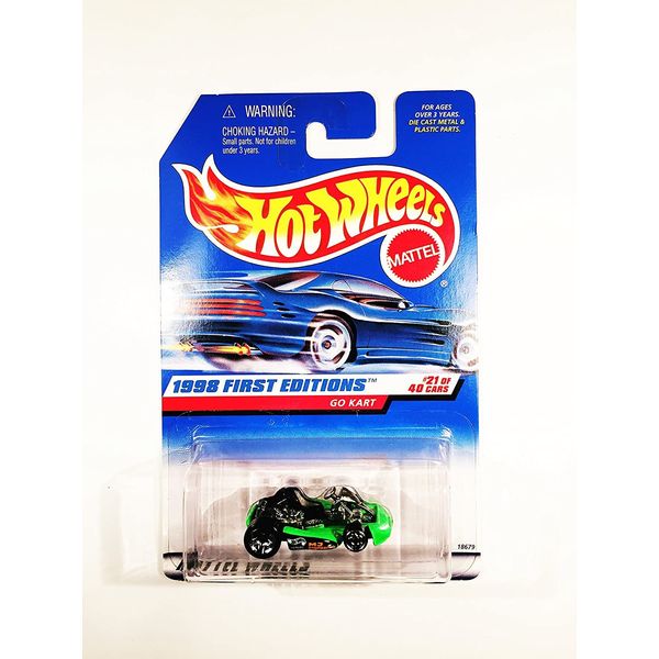 Hotwheels 1998 First Editions Go Kart #21/40 Col#651