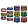 Presco Underground Detectable Tape: 3 in. x 1000 ft. (CAUTION BURIED HIGH VOLTAG