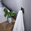 Adhesive Hooks - 4 Pack Towel/Coat Hooks Wall Hooks Stick on Bathroom or Kitchen