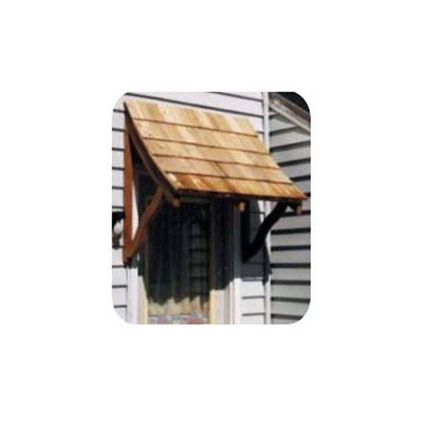 Woodcraft Project Paper Plan to Build Door/Window Awning
