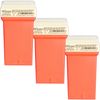 Waxee Compatible for Veet EasyWax 50ml roll on Wax Replacement Roller Wax Cartridge Pink (3 x 50ml roll on wax cartridge)
