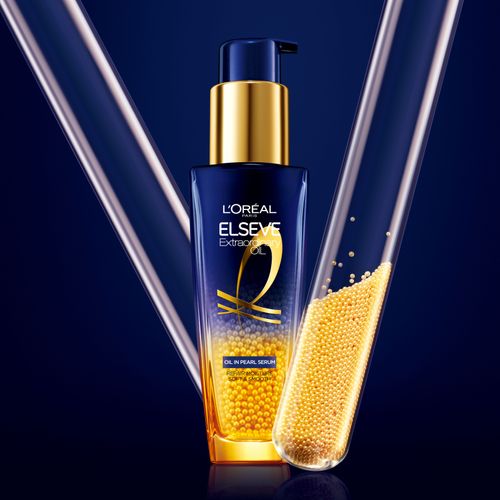 L’Oréal Paris Extra Ordinary Oil in Pearl Serum 50ml x 2 + pouch + gift box (guaranteed arrival)