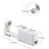 Pimoys 4pcs Painless Ear Piercing Gun Disposable Safety Asepsis Piercing Tool Kit with Ear Studs