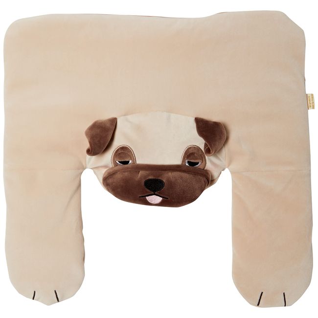 Ribuhaito 84056-32 Heated Animals Pug Hana (Total Length: Approx. 16.5 inches (42 cm), Shoulder Tightness, Antibacterial