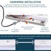 PARMIDA LED 24" Under Cabinet Light 3CCT Hardwired Dimmable Kitchen Counter