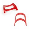 EXCEART 2pcs Goatee Beard Shaper Beard Styling Tool Beard Shaping Edge Up Tool Shaving Trimming Kit For Men Fits All Self Cut Guide Use Barber Supplies