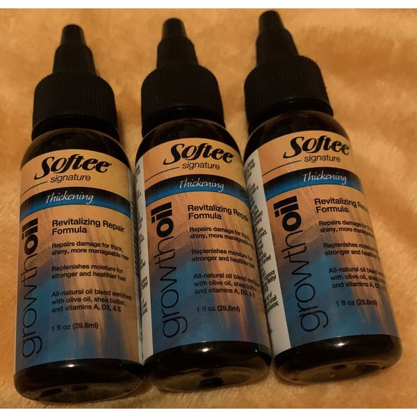 Softee Signature All Natural Hair Thickening Growth Oil Repair Formula