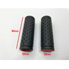 Beatus BMX MTB Bicycle Grip Rubber Non-Slip Timples (Orange)