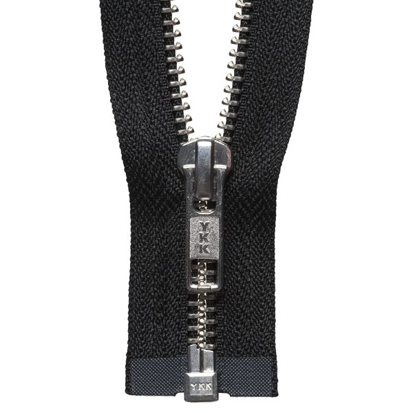 YKK Open Ended Zip, No. 580 Black, 61 cm Length