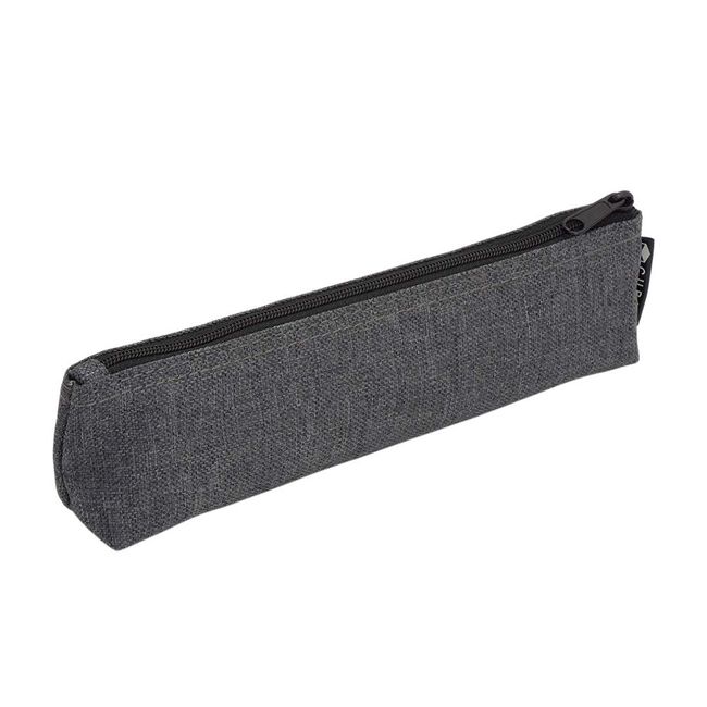 Mplan 106281-14 Cubics Pencil Case, Mini Elegant, Gray