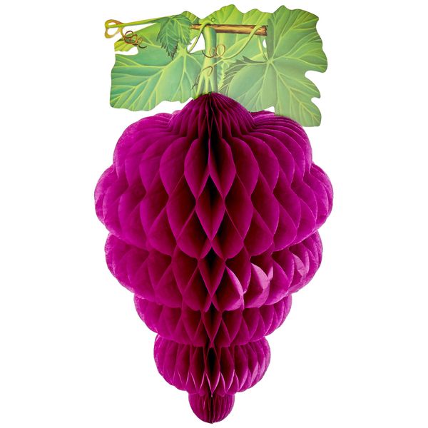Tissue Grape Cluster Party Accessory (1 count) (1/Pkg)