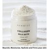 Creamy Coconut Collagen Milk Bath Soak Powder Moisturize & Soften Skin – Vanilla Jasmine Luxury Spa Bubble Bath Salt Mother's Birthday Christmas Relaxation Gifts for Women Perfect Stocking Stuffers