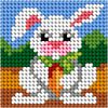 Orchidea Needlepoint Kit: My First Embroidery: Mini: Rabbit