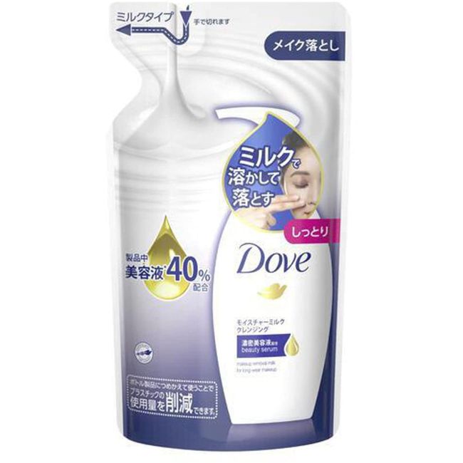 Dove Moisture Milk Cleansing Refill (180 ml)