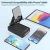 Gifts for Men Cell Phone Stand with Wireless Bluetooth Speaker and Light
