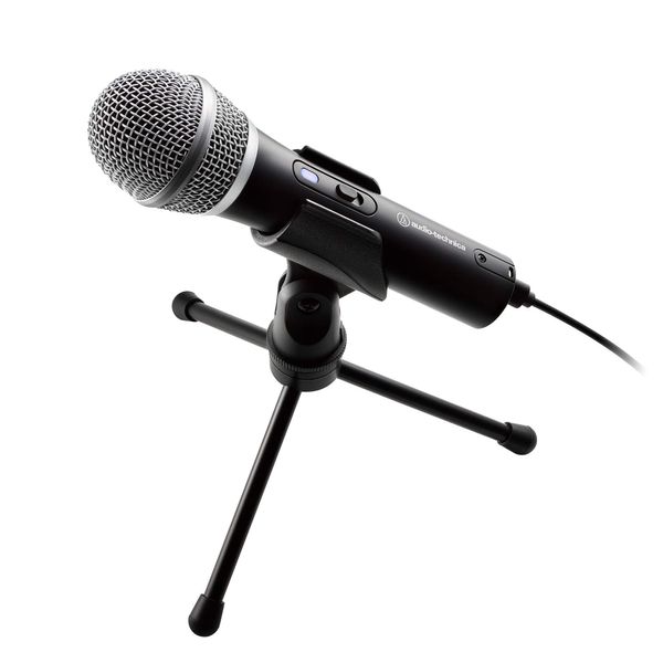 Audio-Technica ATR2100x-USB USB Microphone Telework/Telework/Live Broadcast/Recording/Podcast/Live Commentary, Black