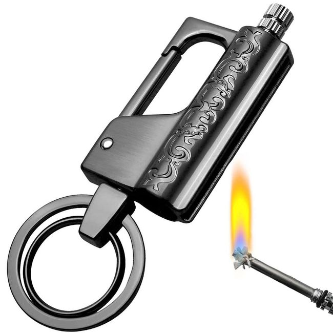 MAXCICI Oil Match Lighter, Kerosene Lighter, Oil Lighter, Match Type, Fint Included, For Outdoor Activities, Camping, Mountain Climbing, Emergency Survival Use, No Kerosene