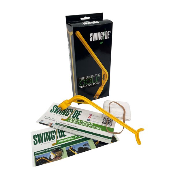 SWINGYDE Golf Swing Training Tool | 2023 Update | Online Video With Purchase | The Original - Made In Australia, Beware of Imitations