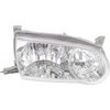 Headlight Kit For 2001-2002 Toyota Corolla Passenger Side