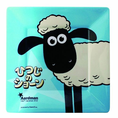 NICI (Niki) [Shaun the Sheep] Square Plate Blue