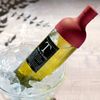 Hario Wine Bottle Style Filter Teapot, Glass, Red