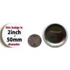 Ozorath I Have A Tic Disorder Button Badge (Size is 2inch / 50mm diameter diameter)