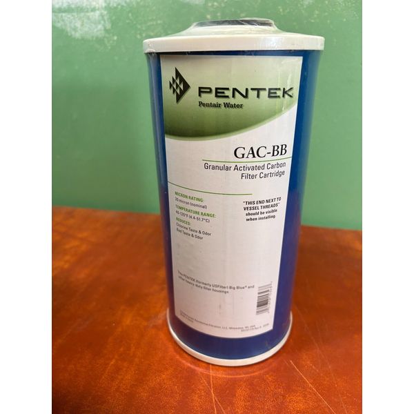 Pentair Pentek GAC-BB Big Blue Carbon Water Filter 10" Sealed