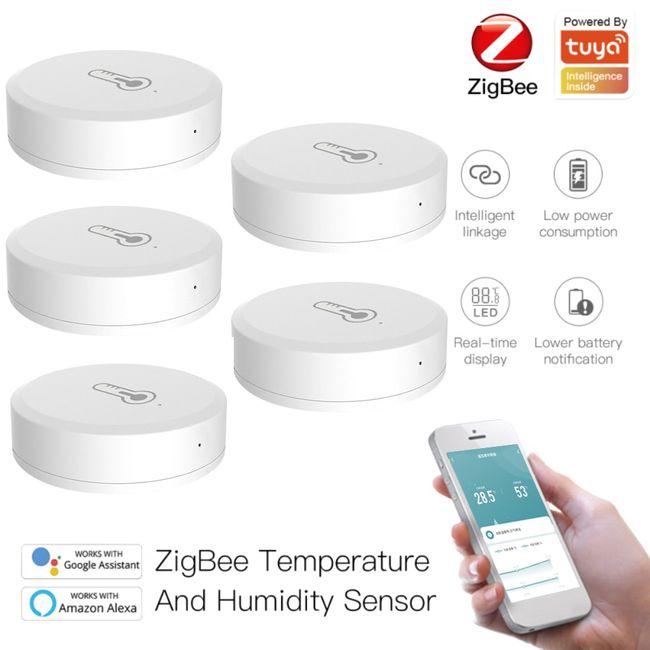 Temperature & Humidity Sensor - Real time Display on Mobile