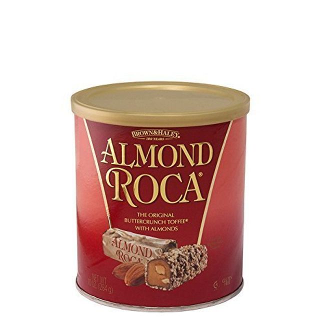 Almond Roca Buttercrunch Toffee with Almonds, 10 oz by Almond Roca