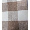 Zabuton Cover 55 59 Set of 2 Solid Thick C Check Beige 55x59