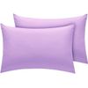 Plain Dyed PolyCotton Pillow Cover/Cases (Lilac)