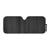 Windshield Sun Shade Reversible Standard Foldable Metallic Black Car Accessories