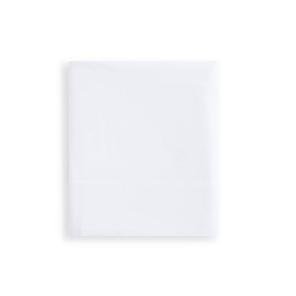 Linen Closet Luxury Cotton Percale Fitted Sheet, King, White