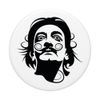 Dali's Black and White Dali Art PopSockets Swappable PopGrip