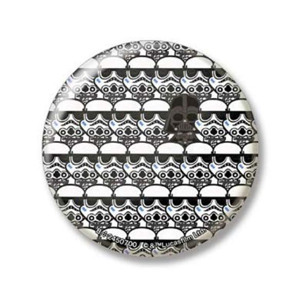 Stormtrooper & Darth Vader Star Wars Capsule Can Badge Collection, Metal