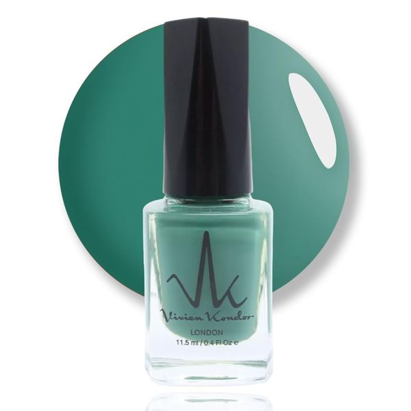 Mint Green Classic Nail Polish Quick Drying Nail Varnish Long lasting No UV Need Vegan Nail Polish