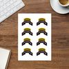 1st Ranger Battalion 2 Inch Stickers 8 Count