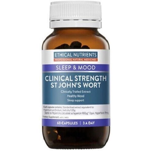 Ethical Nutrients Clinical Strength St John's Wort Capsul - support mind balance