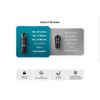 Olight imini 2 Dream Blue Rechargeable Mini Keychain EDC Flashlight, 50 Lumens