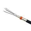 Ledytech Fishing 5 Prong Harpoon Hard Stainless Steel Barbed Diving Spear Gig with 8mm Thread