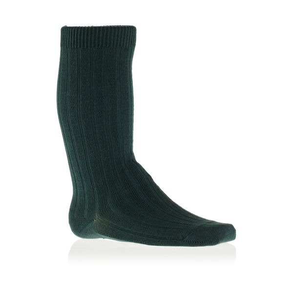 Cóndor Socken Knee-High 6x2 Rippe dunkelgrün 152