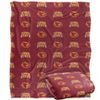 Iowa State University Cyclones Blanket, 50"x60", Logo Pattern, Silky Touch Super Soft Throw