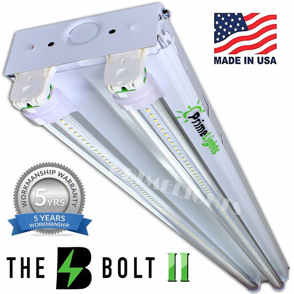 LED SHOP LIGHT 5000K Daylight 4FT Fixture Utility Ceiling Light USA MADE DAYLITE