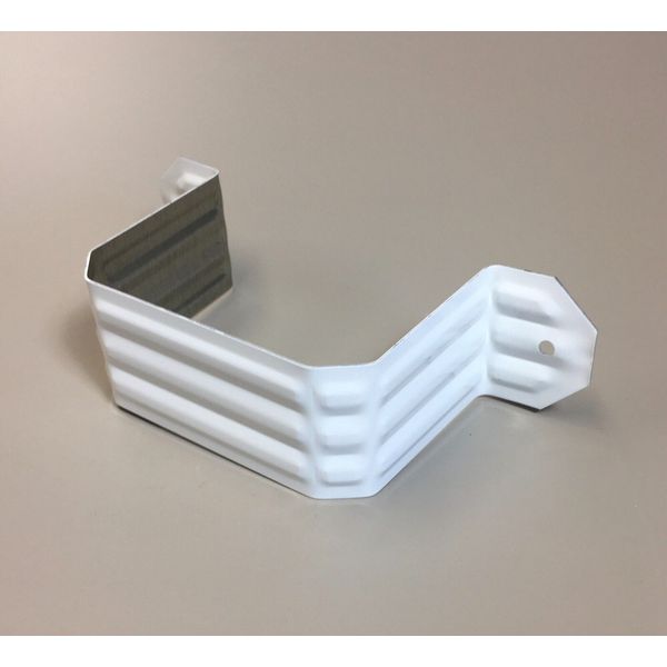 Gutter Downspout Strap 2x3 White (Leader Strap 2x3 White)