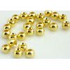 TroutLegend Regular Cyclops Tungsten Beads - Gold - 2.5 mm