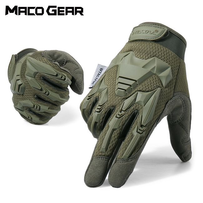 Summer Men Tactical Gloves Hunting Black Full Finger Glove Army Military  Bicycle Mitten Camo Airsoft Hiking Climbing Shooting