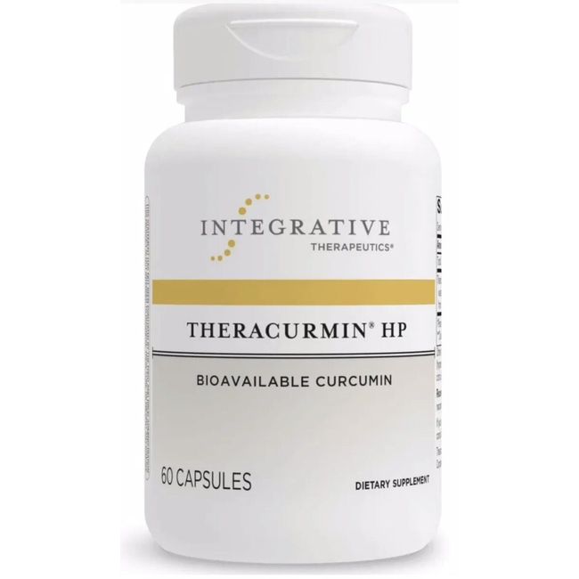 Integrative Therapeutics Theracurmin HP 60 CAPS 100% AUTHENTIC  Exp 4/30/25