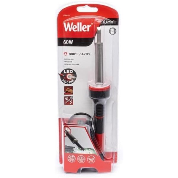 Weller 60W/120V Soldering Iron Kit, LED Halo Ring - WLIRK6012A